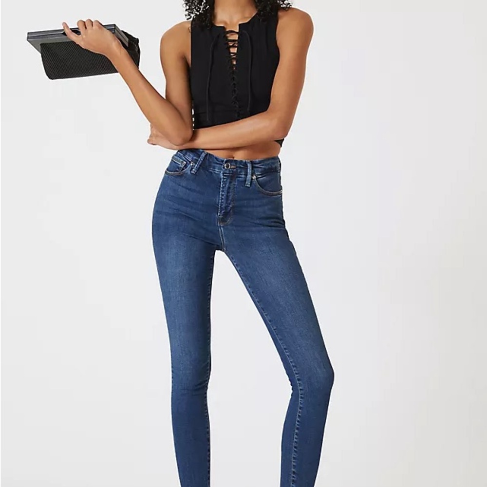 Good American Good Skinny Jeans High-Waisted Stretch
